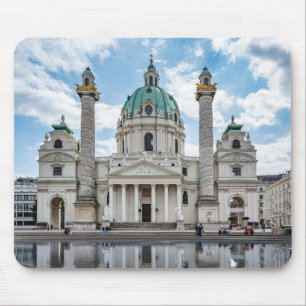 Karlskirche in Wenen, Oostenrijk Muismat