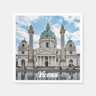 Karlskirche in Wenen, Oostenrijk Servet
