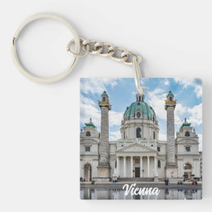 Karlskirche in Wenen, Oostenrijk Sleutelhanger