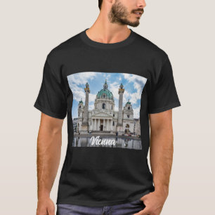 Karlskirche in Wenen, Oostenrijk T-shirt