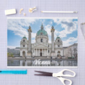 Karlskirche in Wenen, Oostenrijk Tissuepapier (Craft)