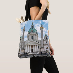 Karlskirche in Wenen, Oostenrijk Tote Bag