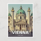 Karlskirche Karlsplatz Wenen Oostenrijk Reizen Briefkaart (Voorkant)