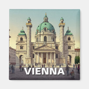 Karlskirche Karlsplatz Wenen Oostenrijk Reizen Magneet