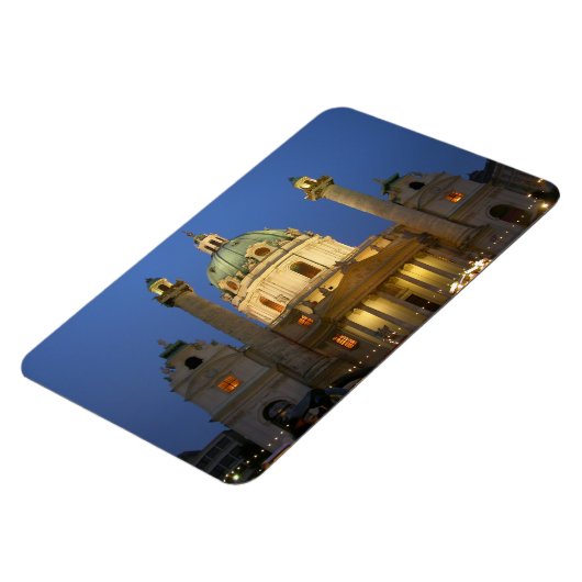 Karlskirche, Wenen Oostenrijk Magneet (Linkerzijde)