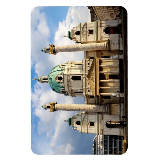 Karlskirche, Wenen Oostenrijk Magneet (Verticaal)