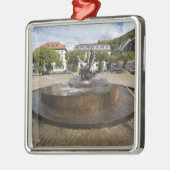 Karlsplatz (Karl's Square), Old Town Heidelberg Metalen Ornament (Links)