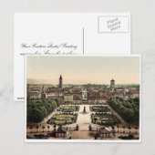 Karlsruhe, algemeen uitzicht, Baden, Duitsland mag Briefkaart (Voorkant / Achterkant)