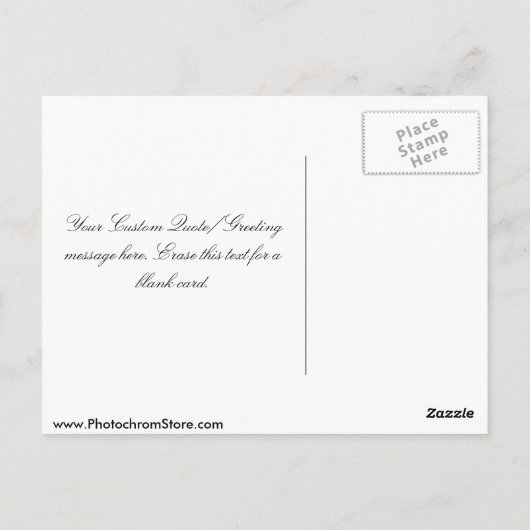 Karlsruhe, algemeen uitzicht, Baden, Duitsland mag Briefkaart (Achterkant)