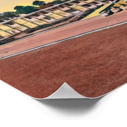 Karlsruhe American High School afbeelding Poster (Hoek)