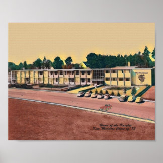 Karlsruhe American High School afbeelding Poster