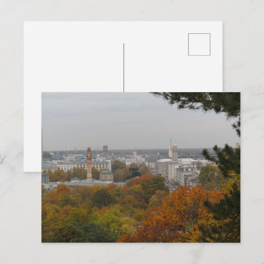 Karlsruhe Briefkaart (Voorkant / Achterkant)