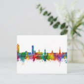 Karlsruhe Germany Skyline Briefkaart (Staand voorkant)