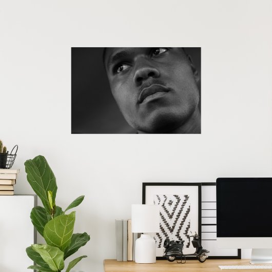 Karlton Mitchell Poster (Thuiskantoor)