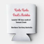 Karlu Karlu "Devil's marbles" Blikjeskoeler (Achterkant)