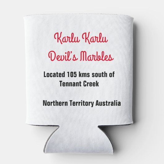 Karlu Karlu "Devil's marbles" Blikjeskoeler (Achterkant)