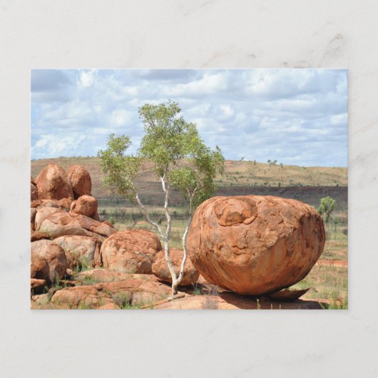 Karlu Karlu "Devil's marbles" Briefkaart (Voorkant)