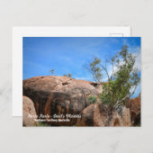 Karlu Karlu "Devil's Marbles" Feestdagenkaart (Voorkant / Achterkant)