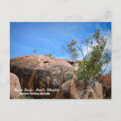 Karlu Karlu "Devil's Marbles" Feestdagenkaart (Voorkant)