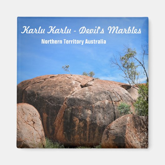 Karlu Karlu "Devil's Marbles" Magneet (Voorkant)
