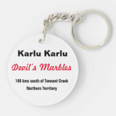 Karlu Karlu "Devil's marbles" Sleutelhanger (Achterkant)