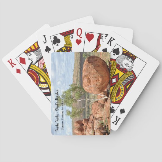 Karlu Karlu "Duivelsstenen" Pokerkaarten (Achterkant)