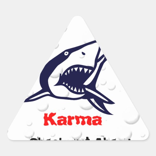 Karma 1 sticker (Voorkant)