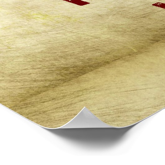 Karma betekent dat ik 's nachts rustig kan rusten, poster (Hoek)