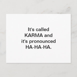 Karma Briefkaart