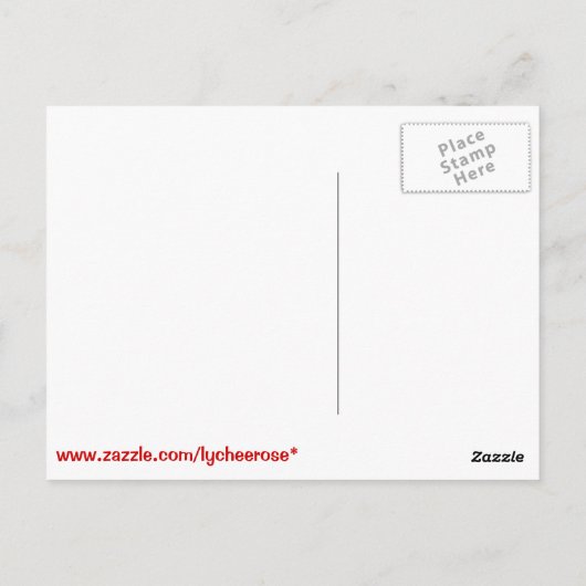 Karma briefkaart (Achterkant)