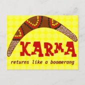 Karma briefkaart (Voorkant)