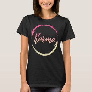 Karma Buddha Yoga universeel recht boeddhisme P T-shirt