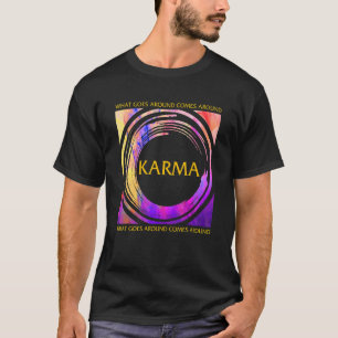 Karma Buddha Yoga universeel recht boeddhisme P T-shirt