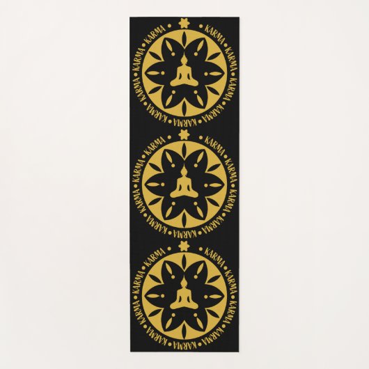 Karma Buddhist Religie - Boeddhisme Zes Sages Yogamat (Voorkant)