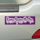 Karma Bumpersticker (Op auto)