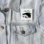 KARMA-BUS VIERKANTE BUTTON 5,1 CM (In situ)