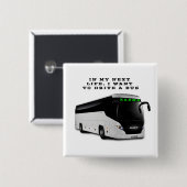 KARMA-BUS VIERKANTE BUTTON 5,1 CM (Voorkant /achterkant)