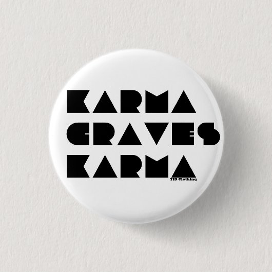 Karma Button (Voorkant)