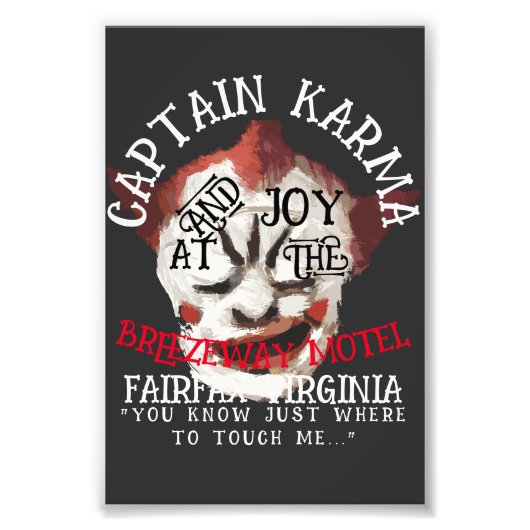 Karma Captain & Joy Breezeway Motel Fairfax VA Foto Afdruk (Voorkant)