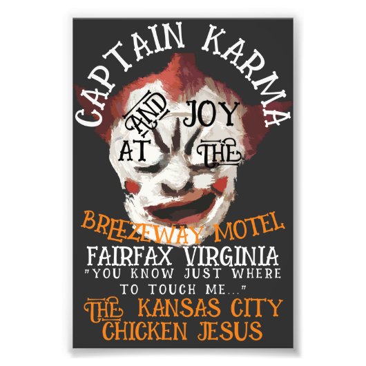 Karma Captain & Joy Breezeway Motel Fairfax VA Foto Afdruk (Voorkant)