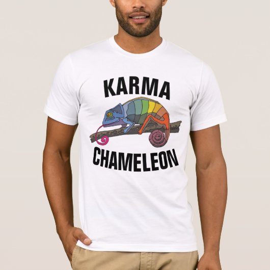 KARMA CHAMELEON  80s T-Shirts (Voorkant)