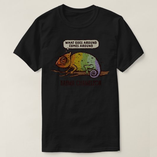 Karma Chameleon T-shirt (Design voorkant)