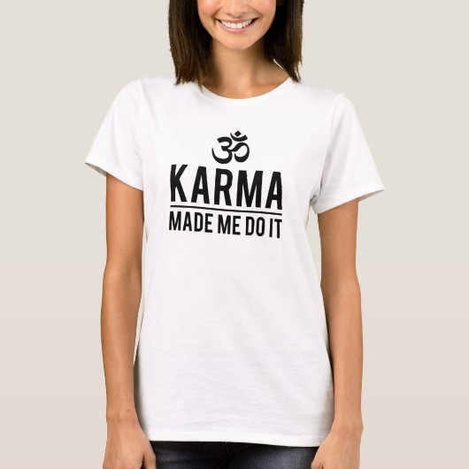Karma deed het t-shirt (Voorkant)