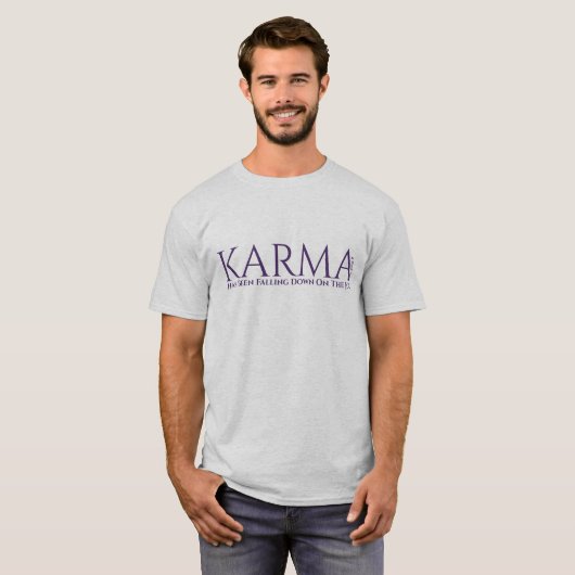 Karma - Een MisterP Shirt (Voorkant volledig)