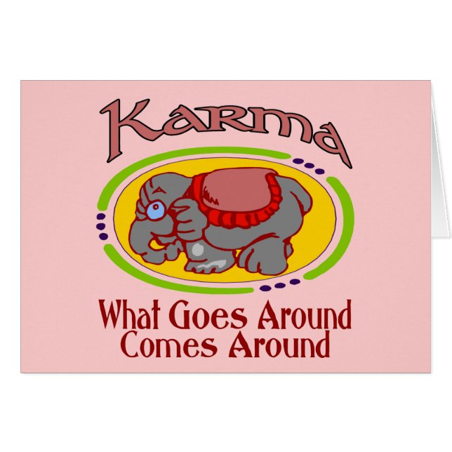 Karma Elephant (Voorkant Horizontaal)