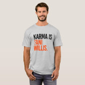 KARMA: Fani Willis T-shirt (Voorkant volledig)