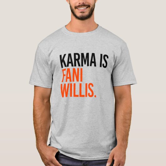 KARMA: Fani Willis T-shirt (Voorkant)