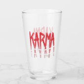 Karma Glas (Achterkant)