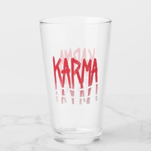 Karma Glas (Achterkant)