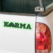 Karma Heart Bumpersticker (Op Truck)